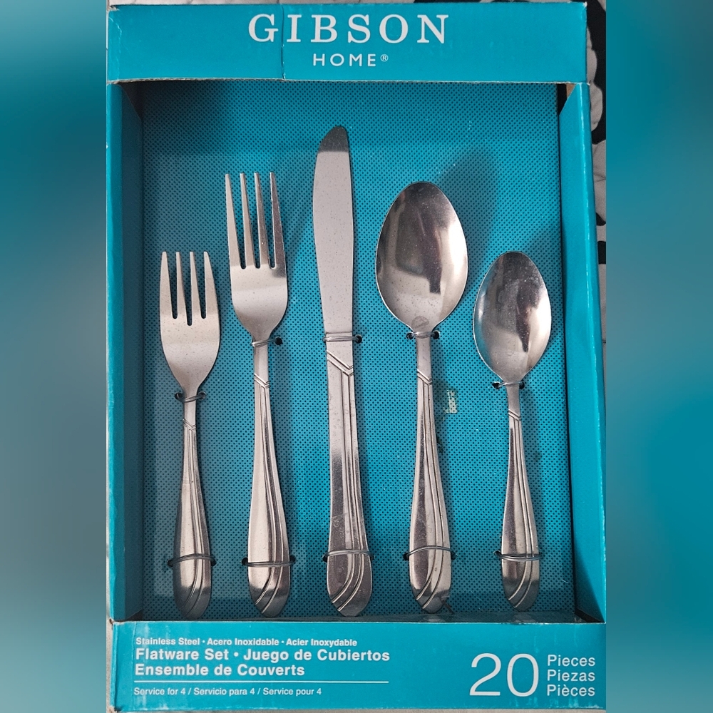 Gibson Home Stainless Steel Flatware Set